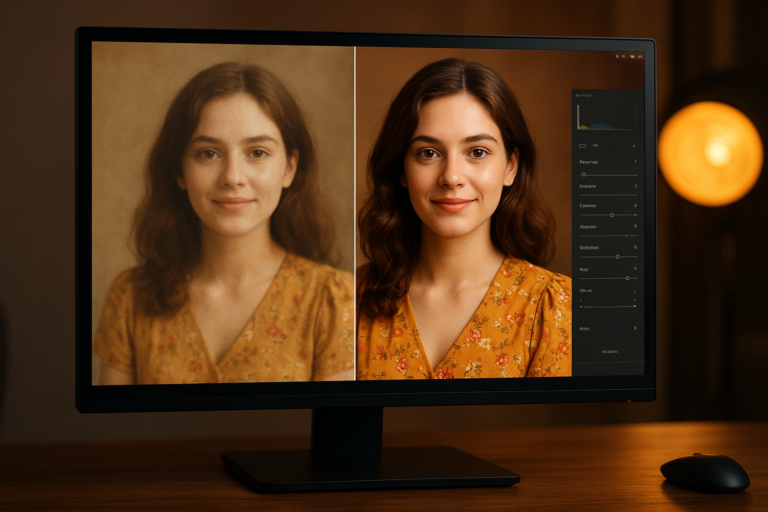Améliorer qualité photo avec IA : guide 2025 & comparatif