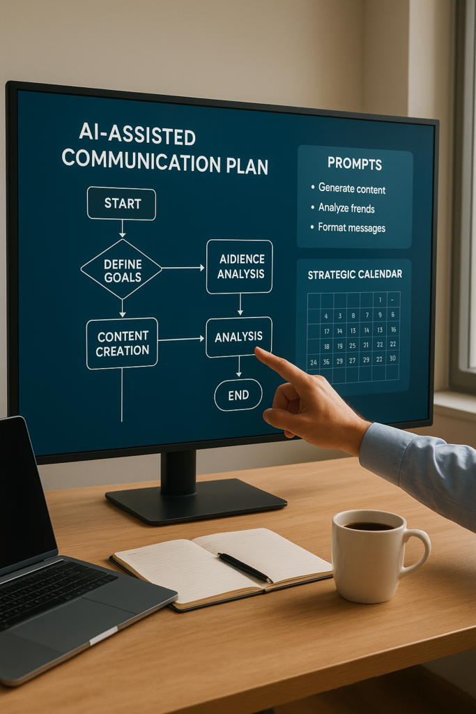 Planifier sa communication d'entreprise avec l'IA : guide 5 étapes