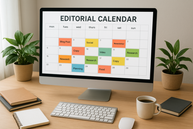 Calendrier éditorial réseaux sociaux : guide complet