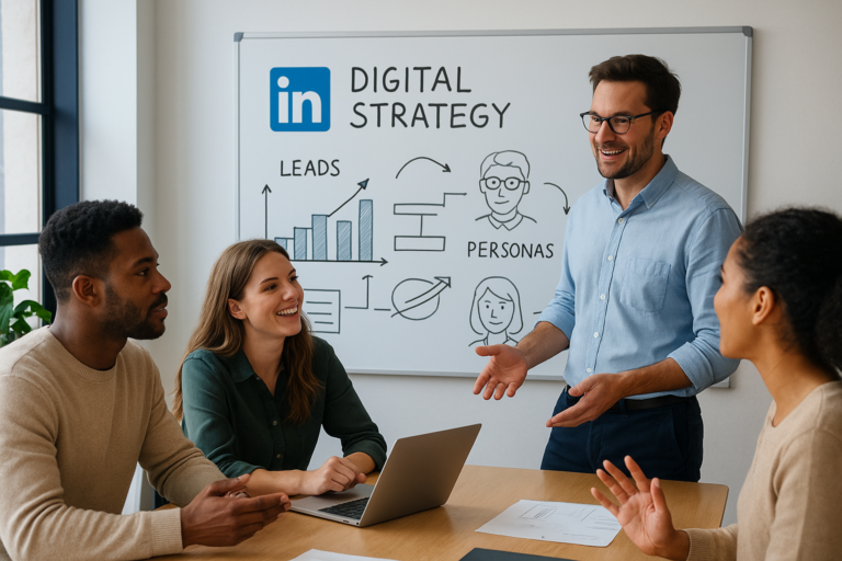 Stratégie de contenu LinkedIn B2B : générer des leads