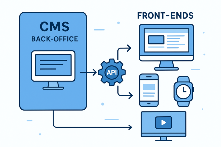CMS headless : définition, avantages et guide décisionnel