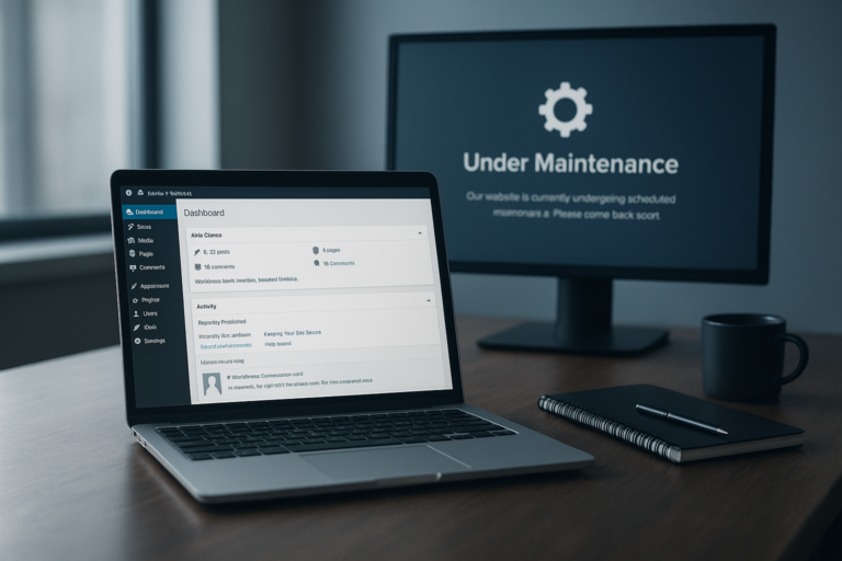 Activer le mode maintenance WordPress : 2 méthodes